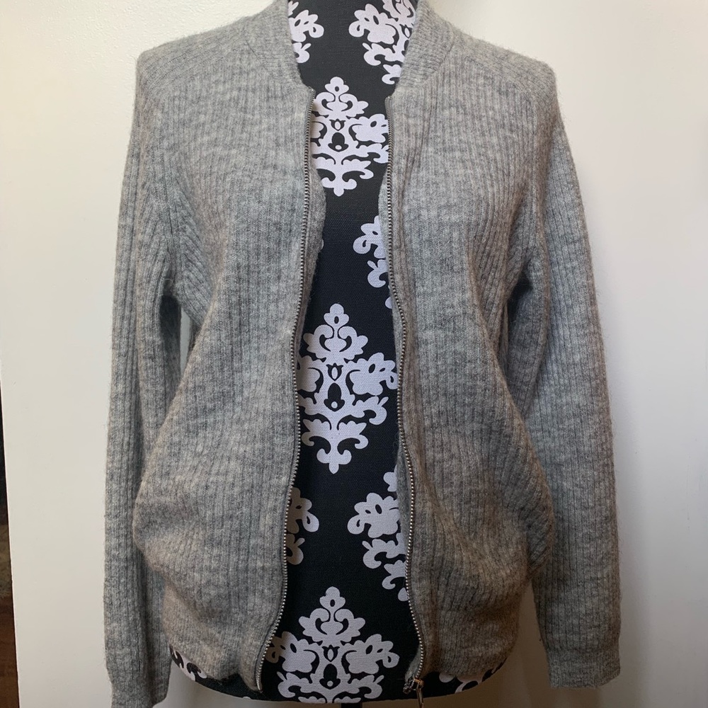 Divided Grey Sweater Jacket